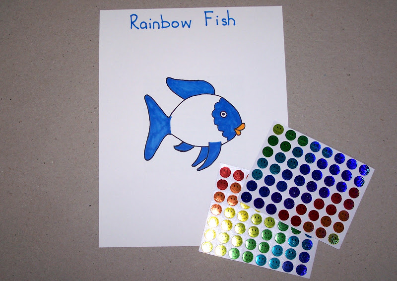Rainbow Fish Craft 5
