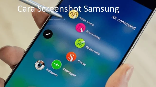 Cara Screenshot Samsung