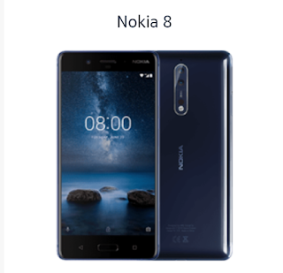 Nokia series yang dirilis tahun 2017 sampai tahun 2018 dengan penurunan harga