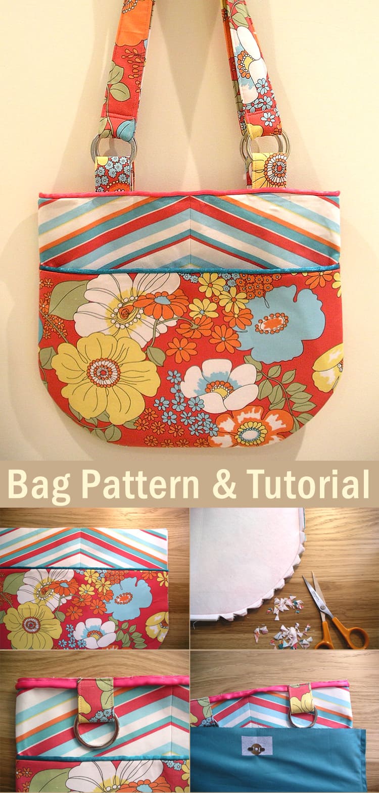 Shoulder Bag Tutorial & Pattern