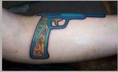 gun tattoos designs