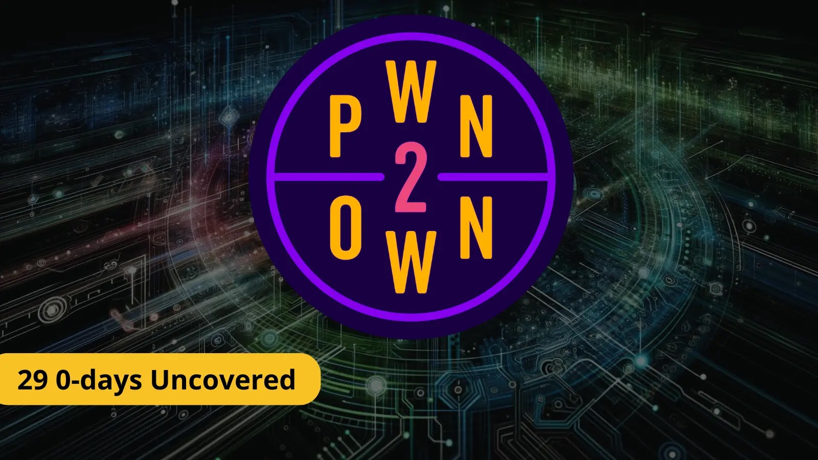 29 0-days Uncovered : Hackers Earned $1,132,500 Pwn2Own 2024