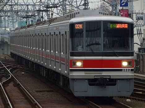 東急目黒線　東京メトロ南北線直通　各停　浦和美園行き4　東急3000系