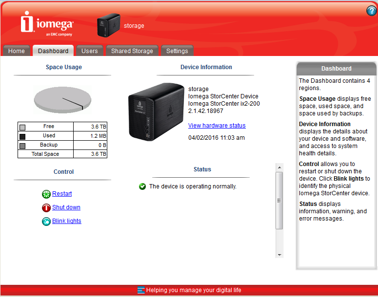 iomega storcenter ix2 firmware 3.1