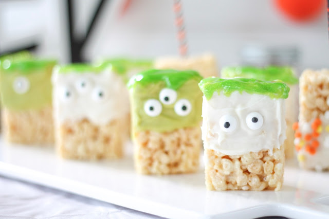 Monster Rice Krispy Treats 