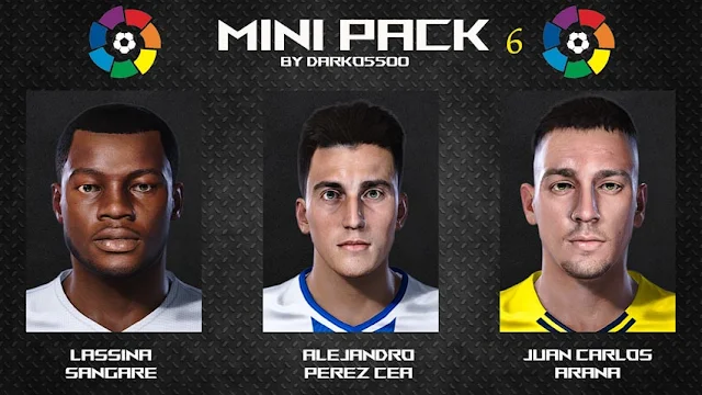 Lassina Sangaré, Alejandro Perez Cea & Juan Carlos Arana Face For eFootball PES 2021
