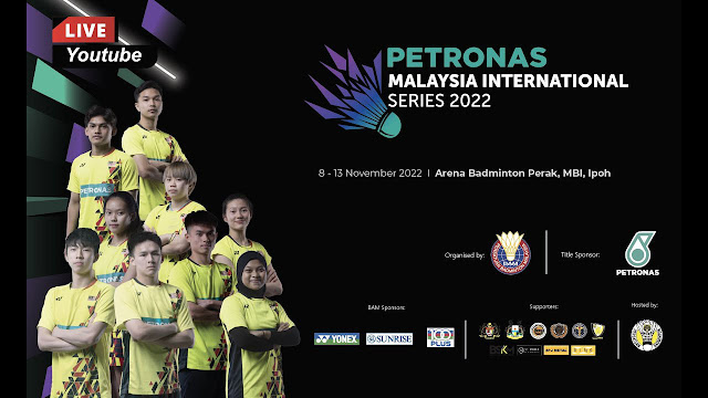Jadual Perlawanan Petronas Malaysia International Series 2022