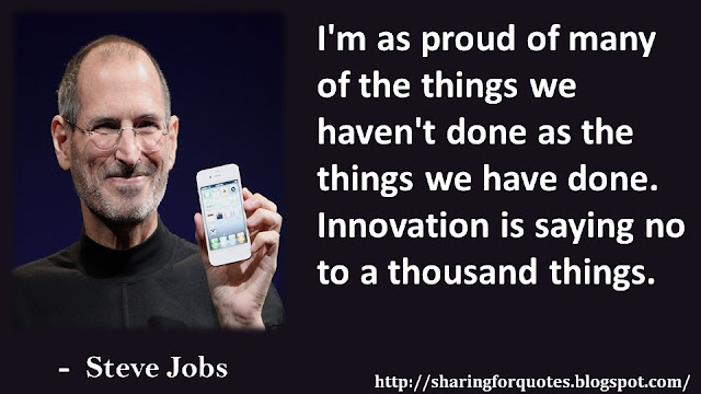 Steve Jobs Inspirational Quotes - 04 | Sharing for Quotes