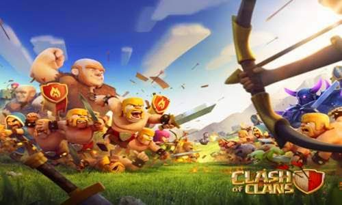 Clash of Clans Mod Hack APK (Unlimited Gold Infinite Gems Dark Elixir) Offline Update Terbaru 2015