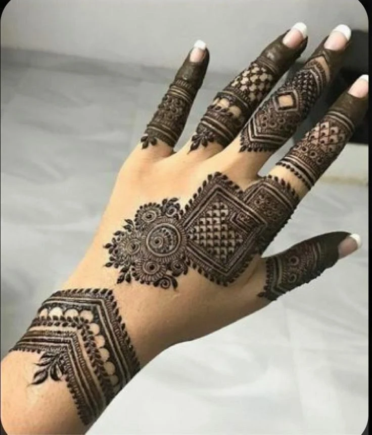 নতুন মেহেদি ডিজাইন -  New Mehndi Design - ajkeridea.com