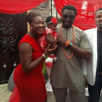 mercy johnson baby daughter dedication