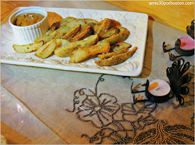 Patatas de Gajo Fritas con Salsa de Escabeche