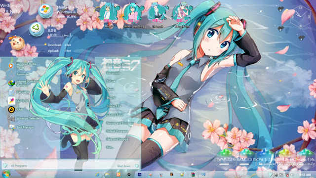 Windows 8.1 Theme Hatsune Miku by Andrea_37