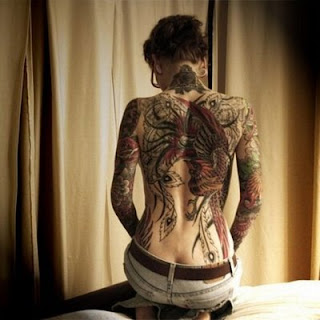 All body Tattoo- Back Tattoo Make Women More Sexy