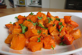 Roasted Sweet Potato Salad with Lime & Honey