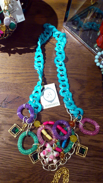 Colourful hand made necklace from Singapore's Hadasity