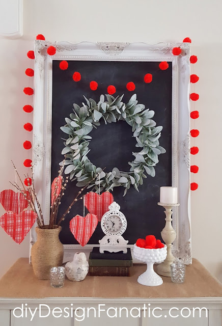 Valentine's Day ideas, Valentine's Day Tablescape, Valentine's Day, Valentine's Day Craft, Valentine's Day Pillows, Valentine's Day Vignette