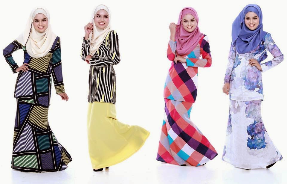 Kawasan Lynn Damya Latest Trend Baju  Kurung  Raya 2019