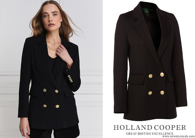 Kate Middleton wore Holland Cooper Double Breasted Blazer