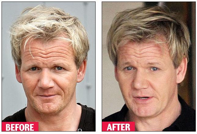 Gordon Ramsay is seen before