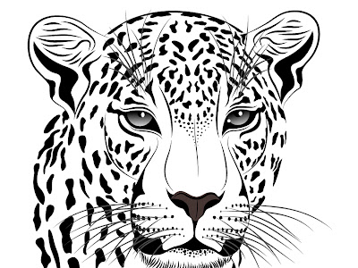 虎 イラスト 白黒 フリー の最高のコレクション すべてのイラスト画像
