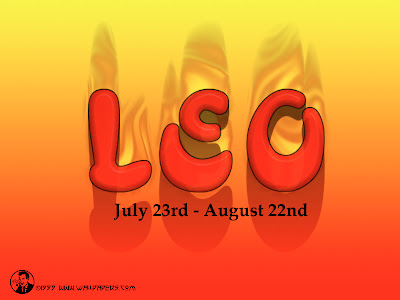 Leo : July 23 - August 22