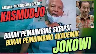 Pak Kasmudjo akhirnya ngaku bukan dosen pembimbing skripsi dan bukan dosen pembimbing akademik. Fix Mulyono ngibul