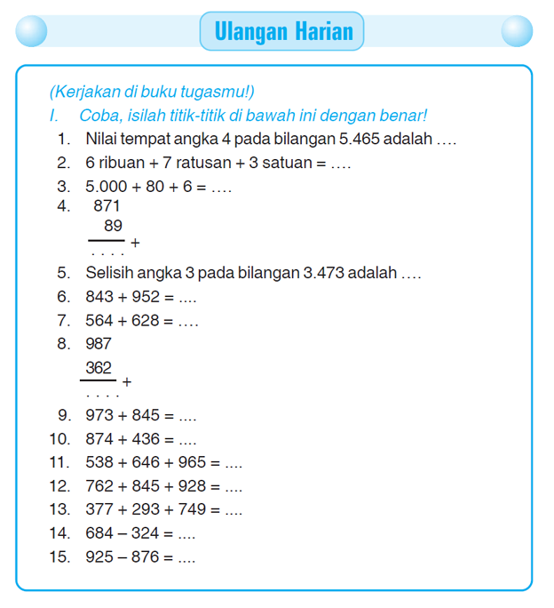  Keliru Satunya dari BING Membahas perihal Soal Kumpulan Soal Matematika: Soal Ulangan Harian Matematika Kelas 3 SDquot;Operasi Hitung Perkalian