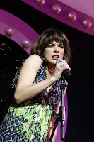 Milla Jovovich on Stage