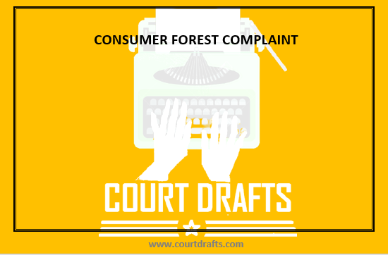 CONSUMER FOREST COMPLAINT