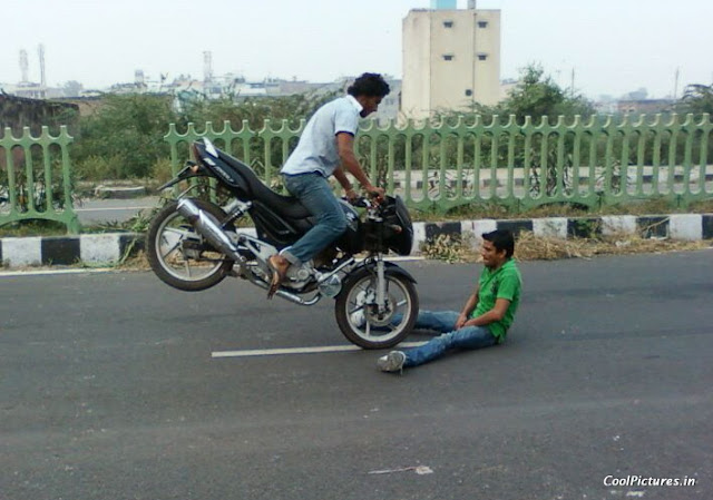 Indian Bike Stunt