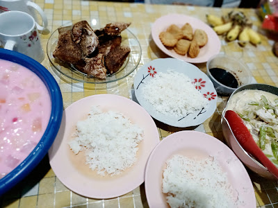 Sayur Tauge Masak Lemak Putih Untuk Lunch