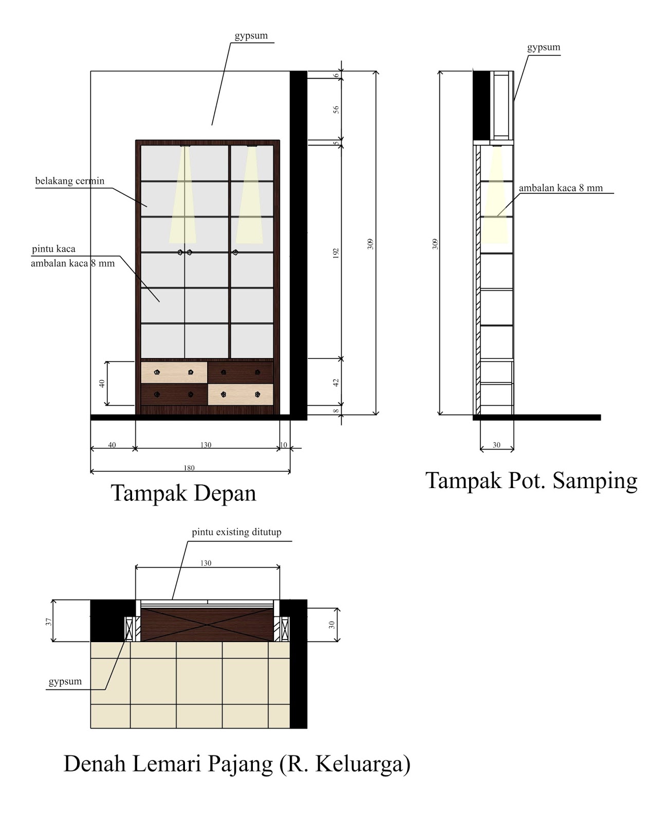 IDEsign arsitektur Pemanfaatan Ruang yang Efektif Untuk 