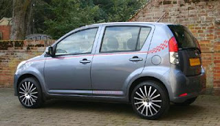 Perodua Myvi Wolfrace Design (2012) Rear Side