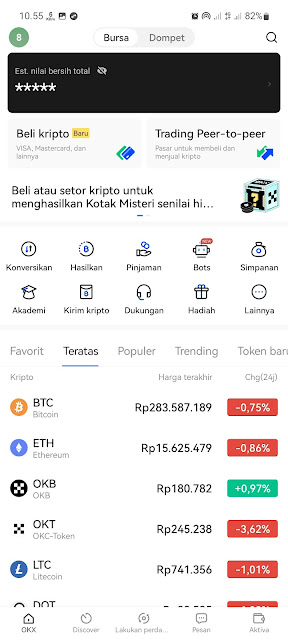 Kode Cuan Referral APK OKX Crypto Reward Hadiah Koin Cuan