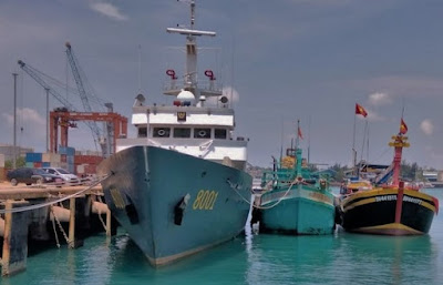 Diamankan Kapal Ikan Asing Bendera Vietnam, Cari Ikan di Perairan Natuna