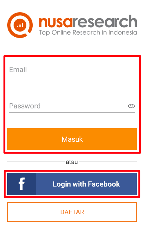 buka apknya dan tunggu loading selesai kemudian Masuk / Login menggunakan akun yang telah Anda daftarkan sebelumnya dan ikuti petunjuk selanjutnya.