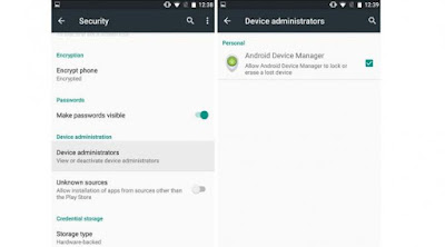 mengatur Android Device Manager