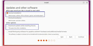 Installation Type - Normal Installation