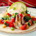 Fiery Fish Tacos with Crunchy Corn Salsa recipe