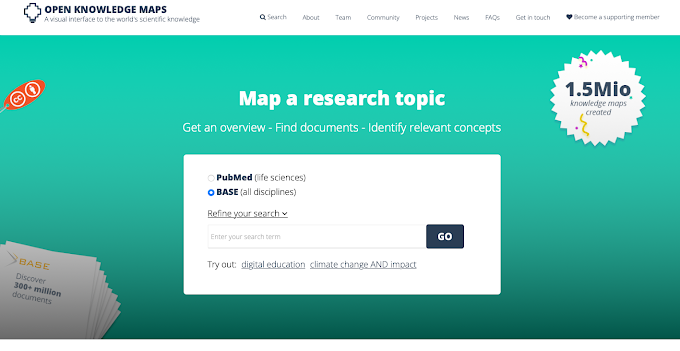 Open Knowledge Maps: Visualisasikan Pengetahuan Ilmiah Dunia