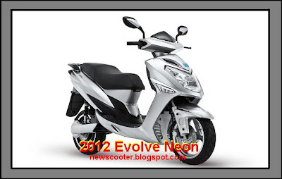 2012 scooter, scooter concept design, future scooter, 2012 Evolve Neon