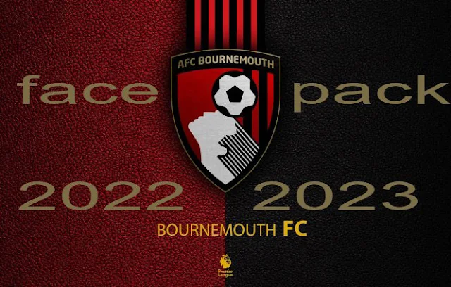 New Facepack AFC Bournemouth 2022-2023 For eFootball PES 2021