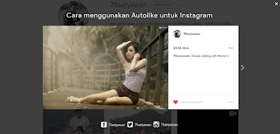 Cara Menggunakan Autolike untuk Instagram Terbaru 2016