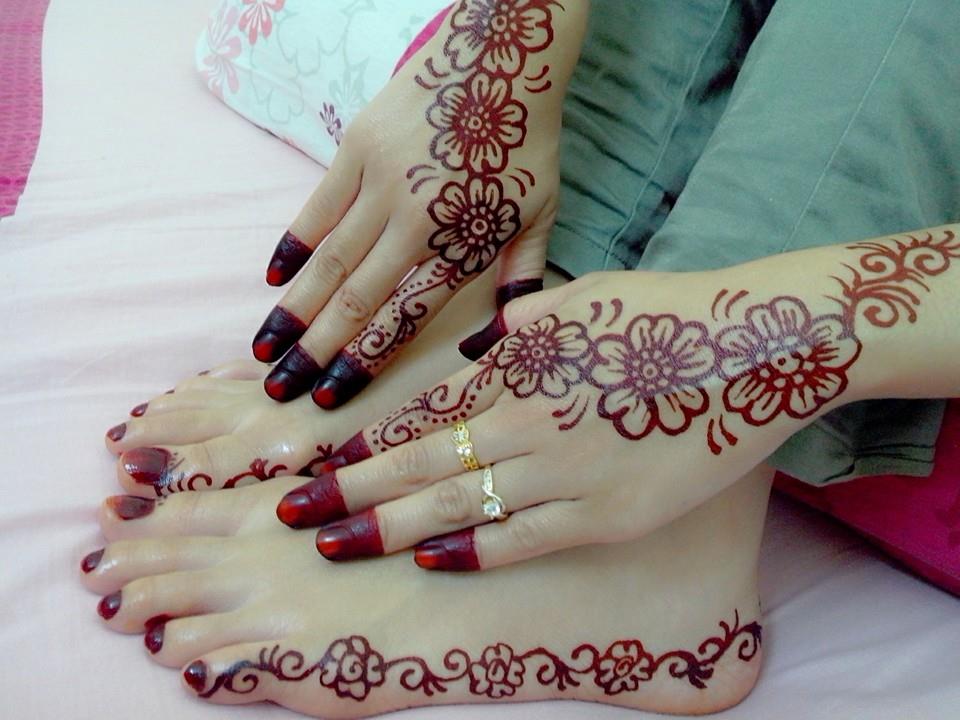  Gambar Henna Tangan Simple Untuk Anak Anak MODELEMASTERBARU