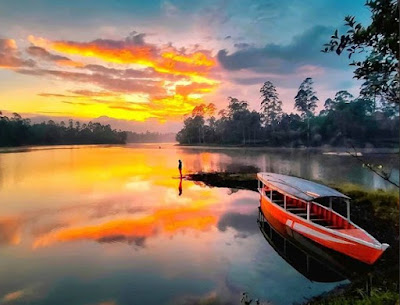 Tempat wisata Situ Cileunca Pangalengan