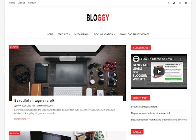 TopFirst Website Templates - Personal Bloggger Templates