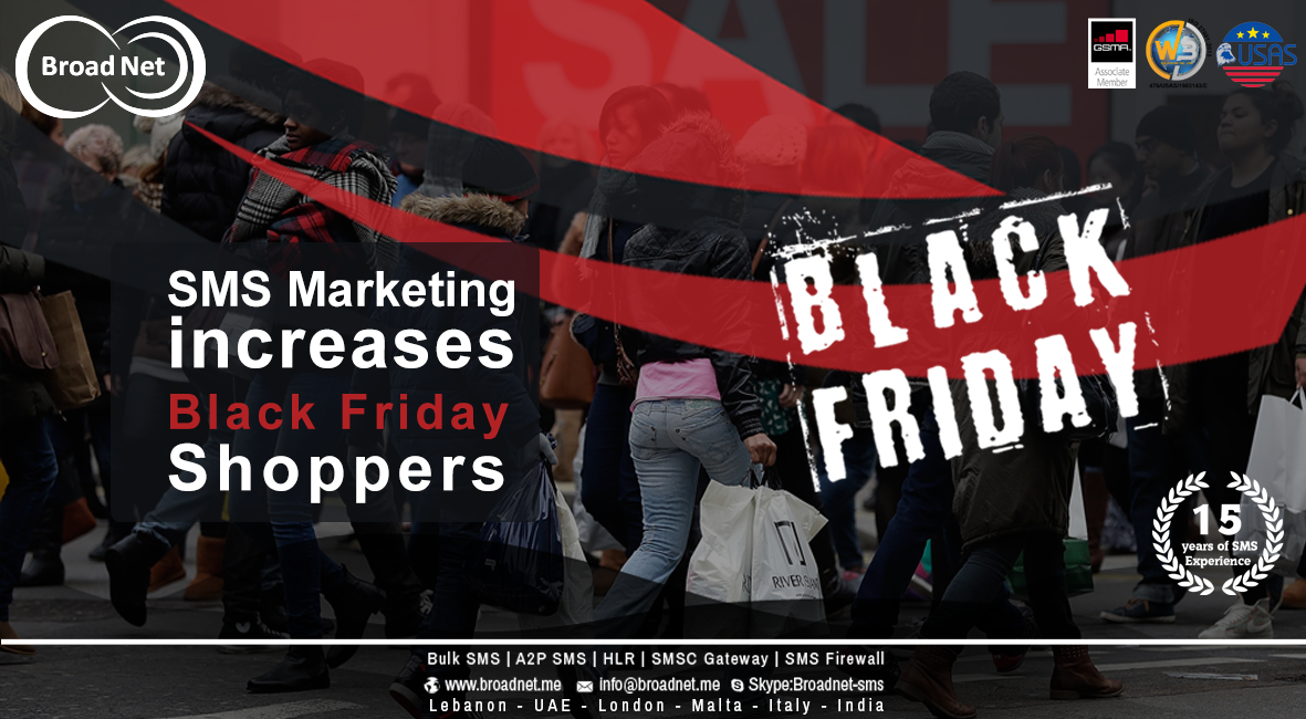 SMS Marketing Increases Black Friday Shoppers