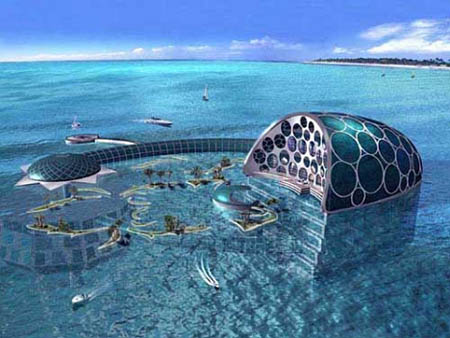 Bedroom on Fantastic View Of Dubai Hotel Under Water   World Visits