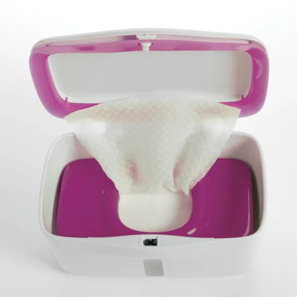 OXO Tot Perfect Pull Wipes Dispenser, Pink